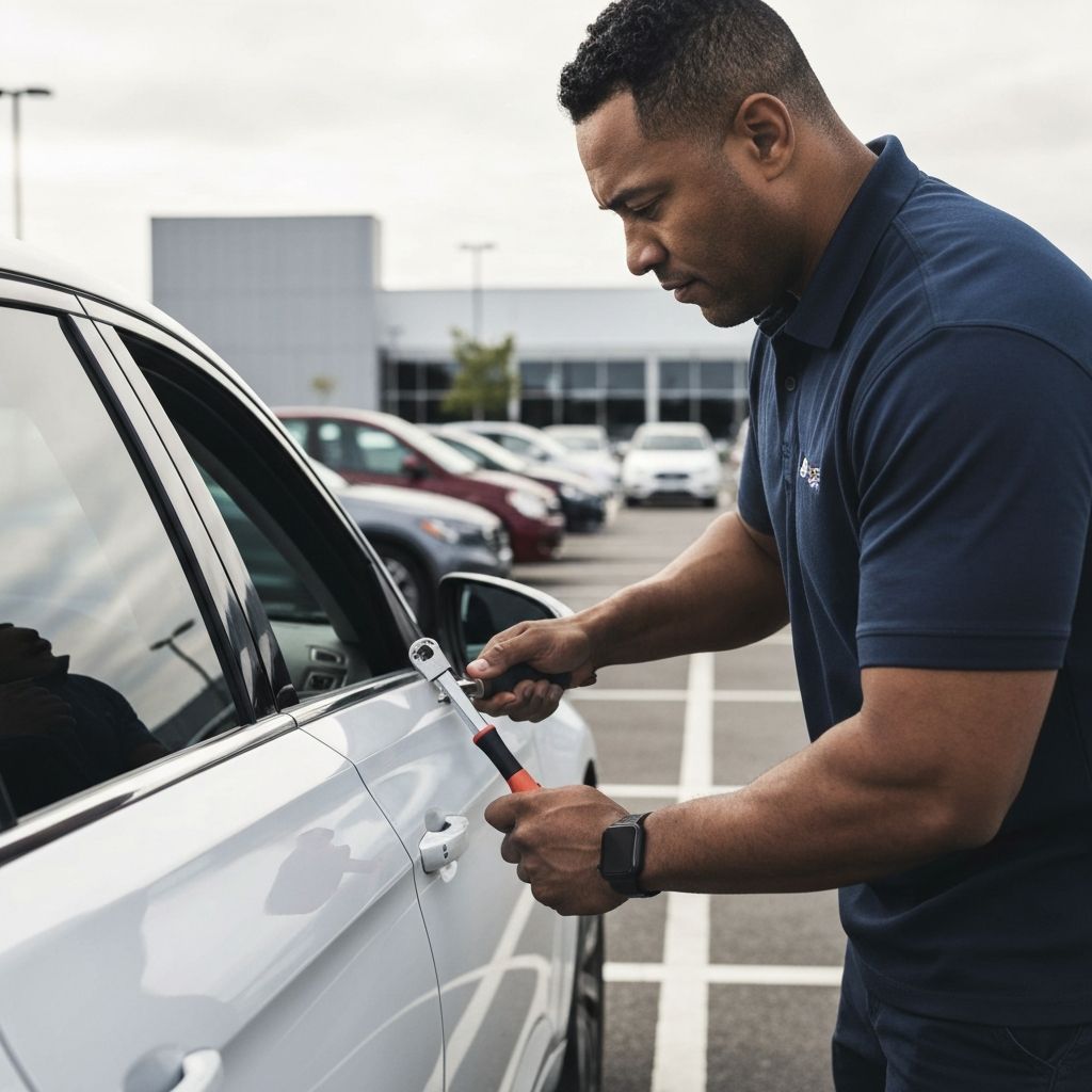 Professional car lockout service in Dearborn Michigan